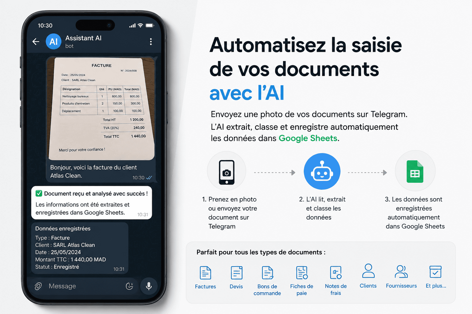 Automatisez la saisie de documents